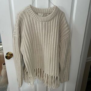 H&M tan sweater